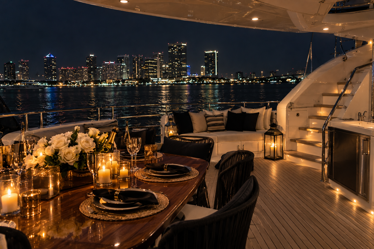 Miami yacht experience — The Pazaz Society